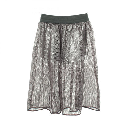 Dior Skirt Mesh Gray — view 2