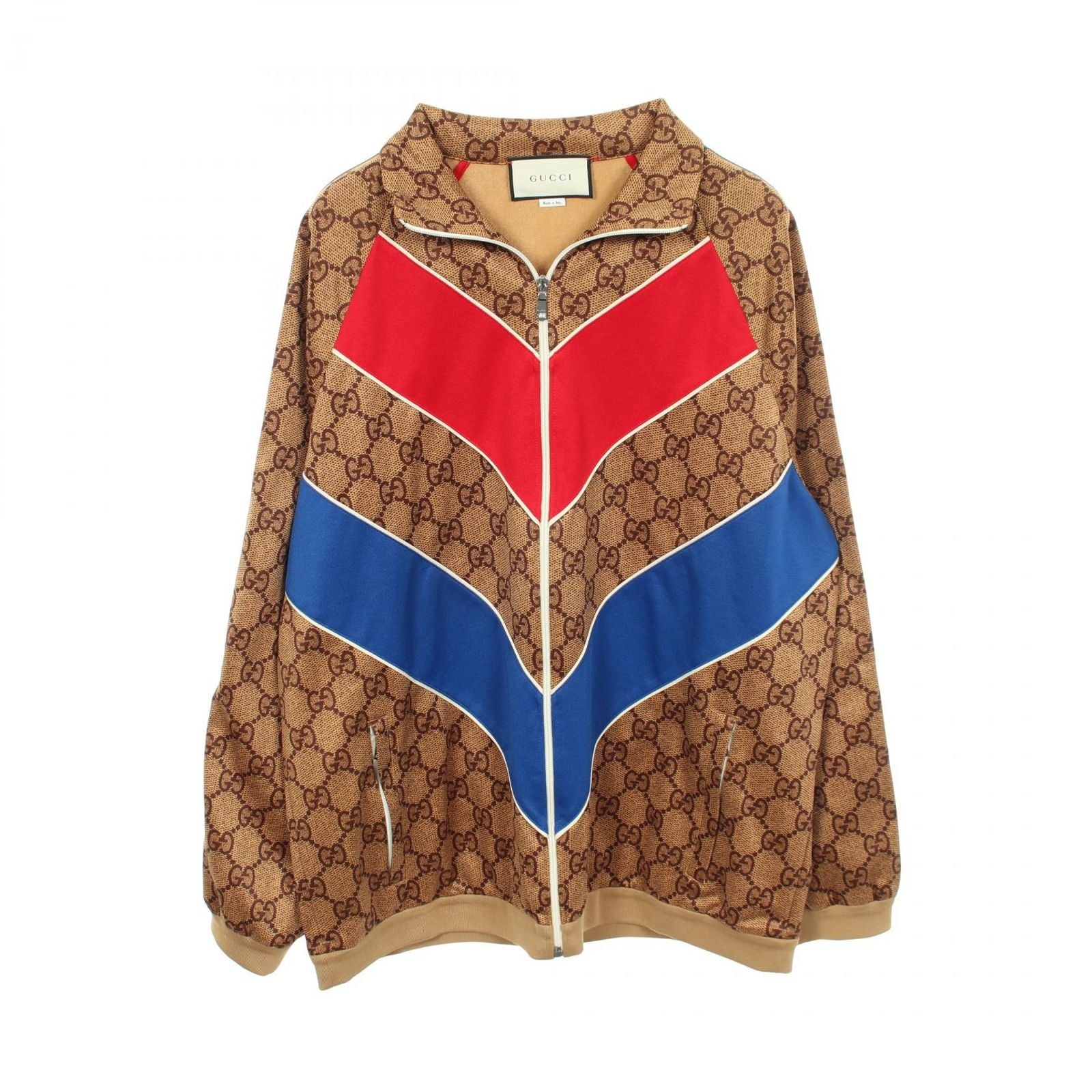 Gucci GG Print Technical Jacket Beige