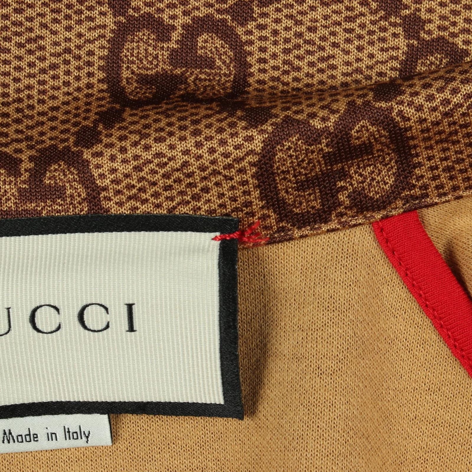 Gucci GG Print Technical Jacket Beige — view 6