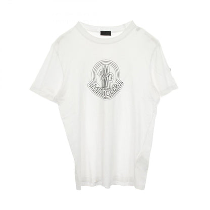 Moncler Short Sleeve T-Shirt Logo Crew Neck Cotton