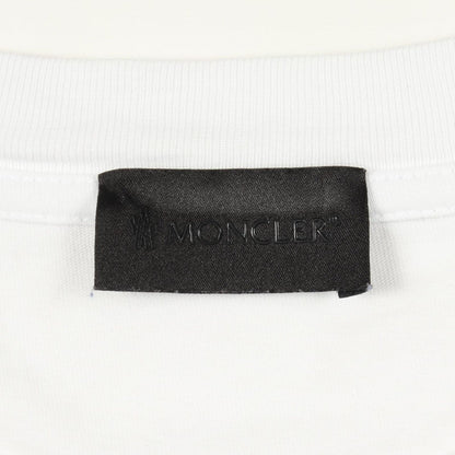 Moncler Short Sleeve T-Shirt Logo Crew Neck Cotton — view 3