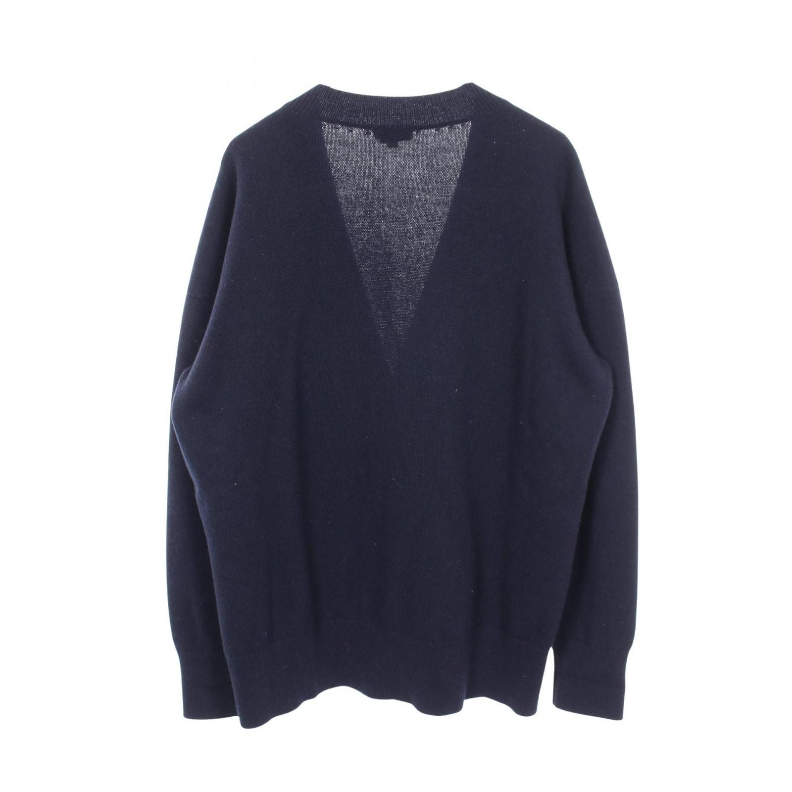 Chanel Cardigan CC Logo Button Neck Cashmere — view 2