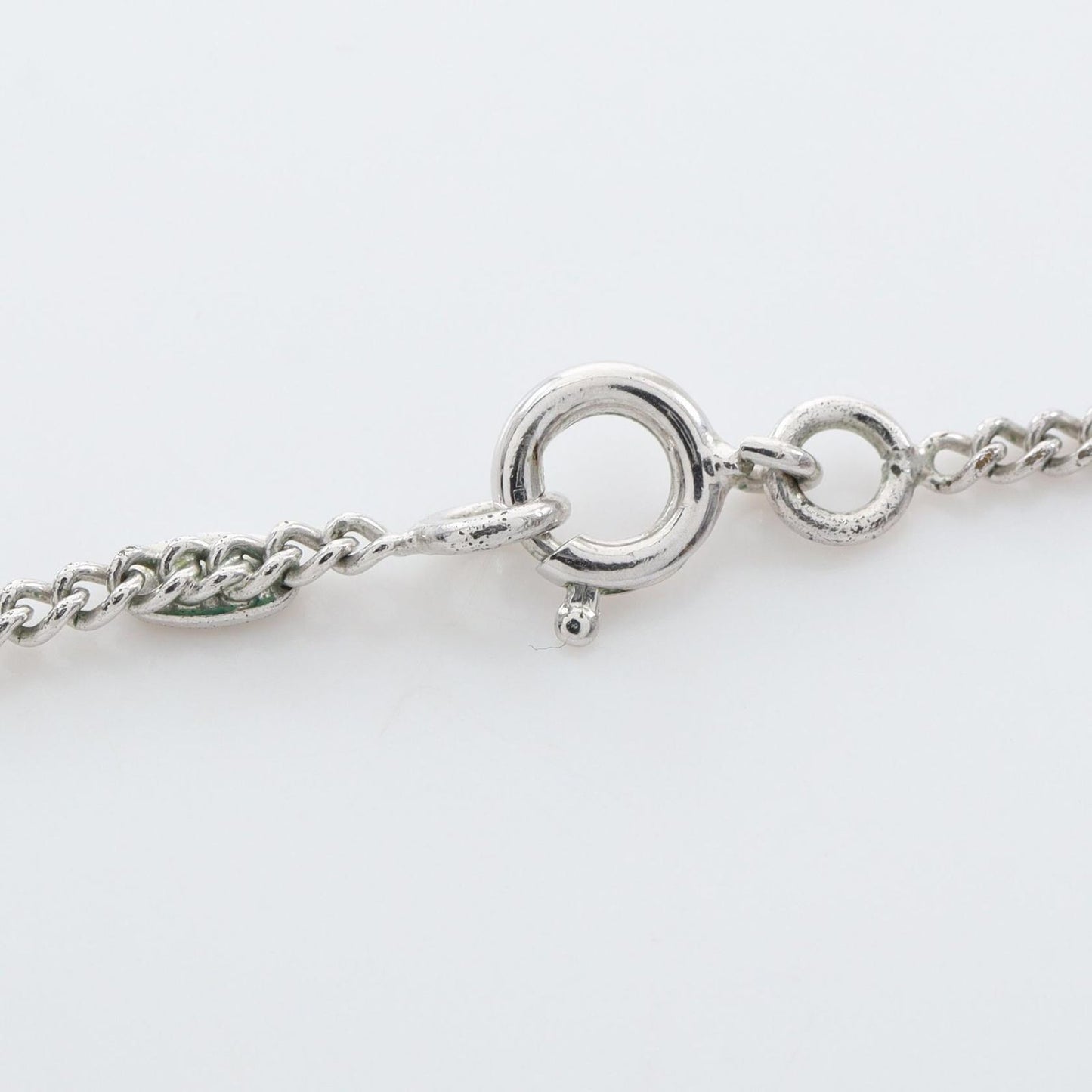 Chanel Necklace CC Logo Stainless Steel — view 3