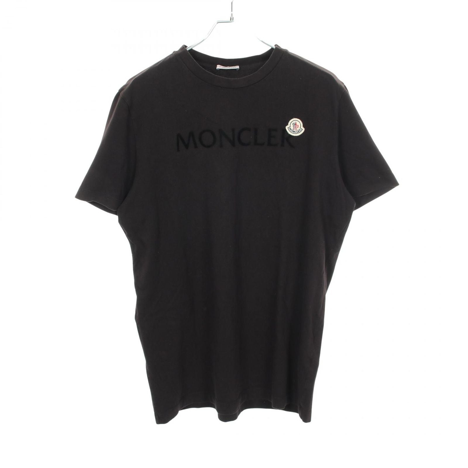 Moncler Short Sleeve T-Shirt Logo Crew Neck Cotton