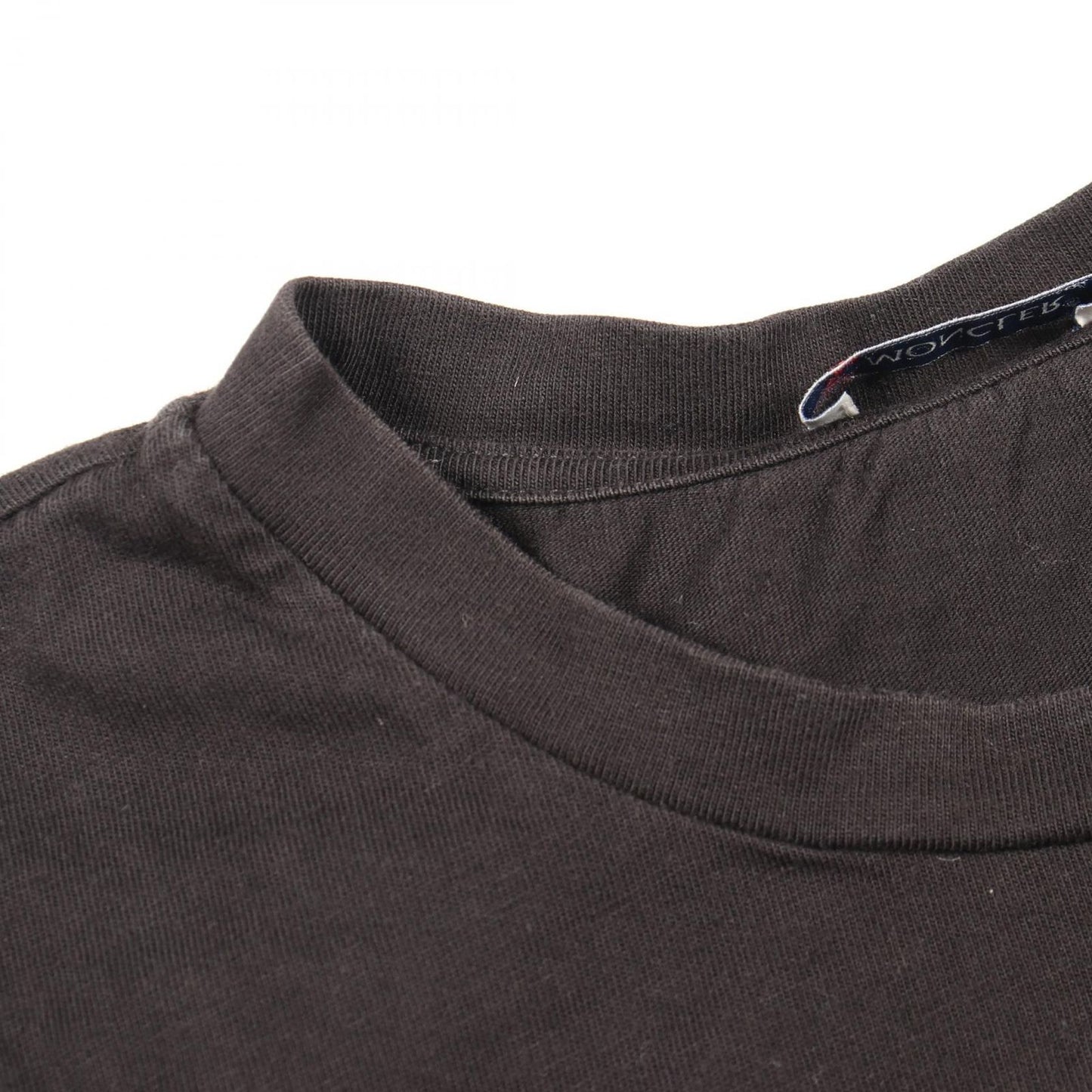 Moncler Short Sleeve T-Shirt Logo Crew Neck Cotton — view 6