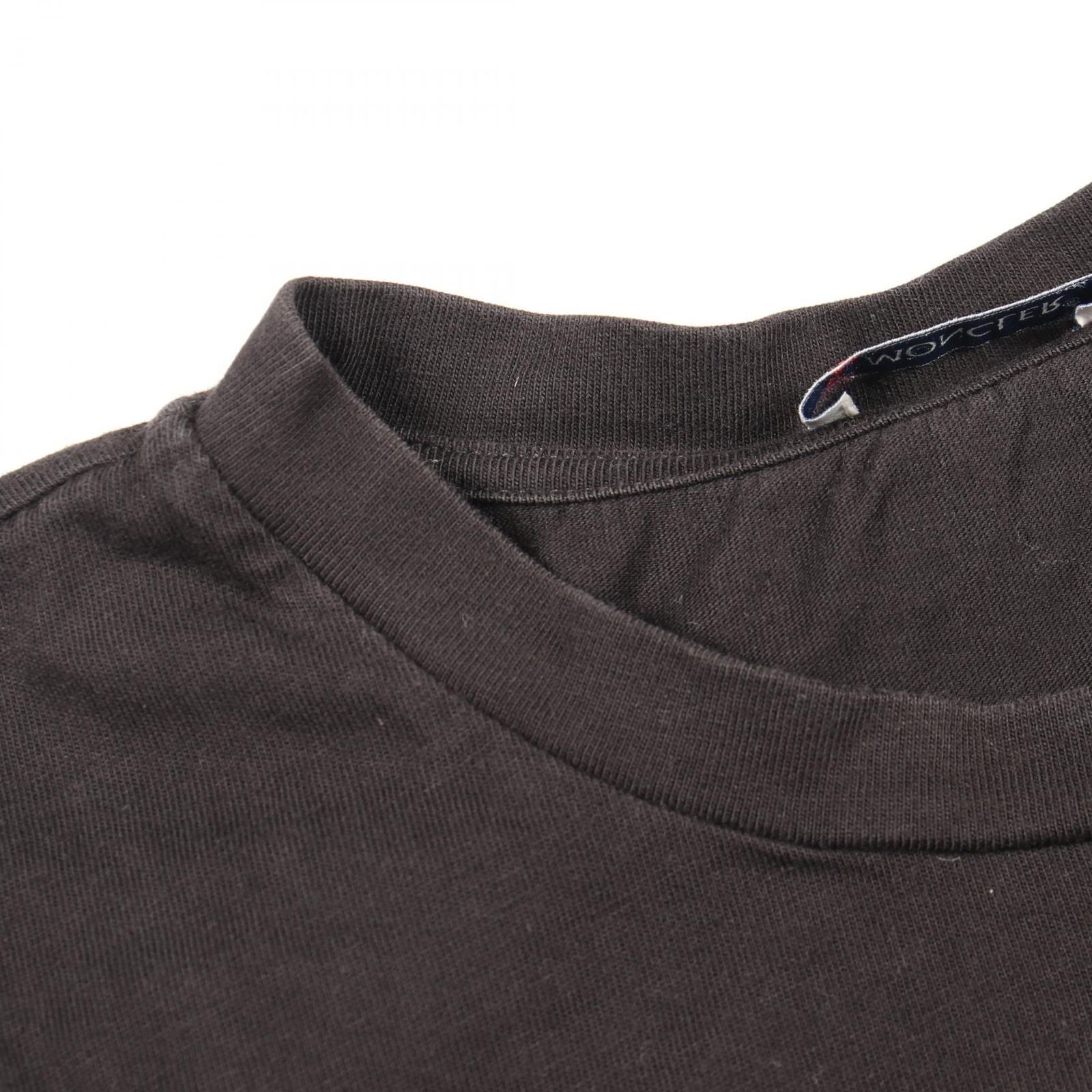 Moncler Short Sleeve T-Shirt Logo Crew Neck Cotton — view 6