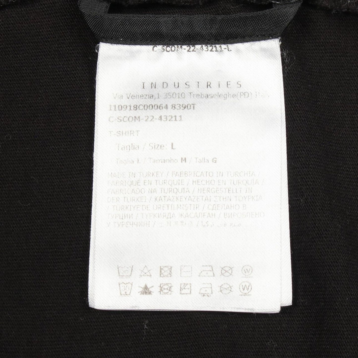 Moncler Short Sleeve T-Shirt Logo Crew Neck Cotton — view 5