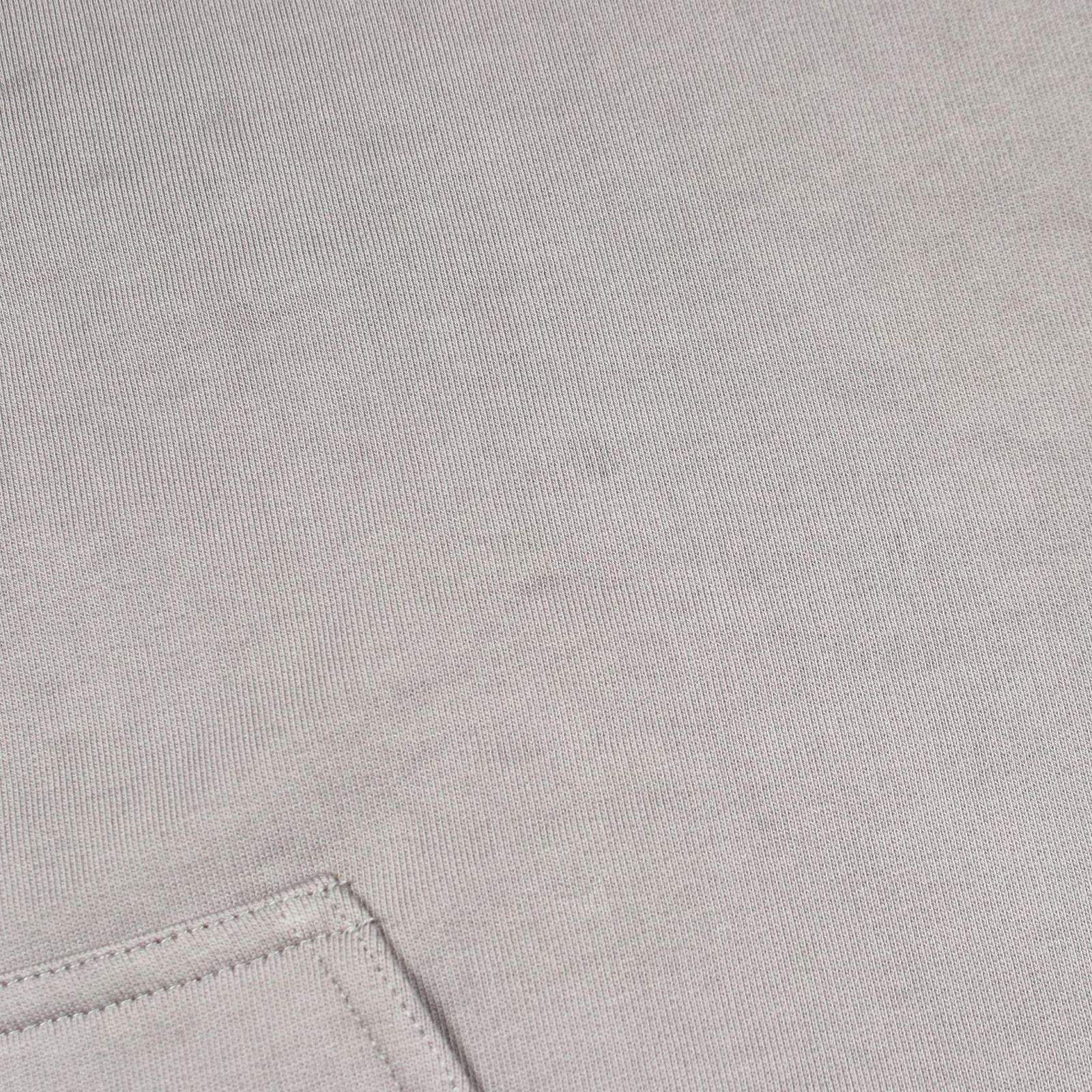 Balenciaga Hoodie Logo Embroidery Gray Cotton Jacket — view 7