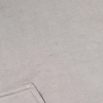 Balenciaga Hoodie Logo Embroidery Gray Cotton Jacket — view 7