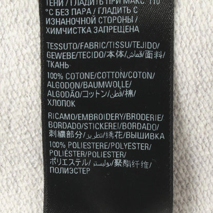 Balenciaga Sweatshirt Logo Embroidery Gray Cotton — view 4