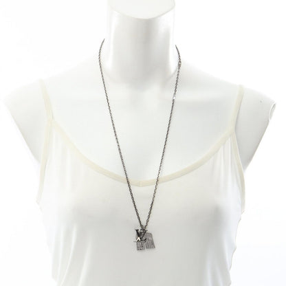 Louis Vuitton Necklace Collier Arc LV Initial City Stainless Steel — view 6
