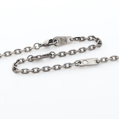 Louis Vuitton Necklace Collier Arc LV Initial City Stainless Steel — view 4