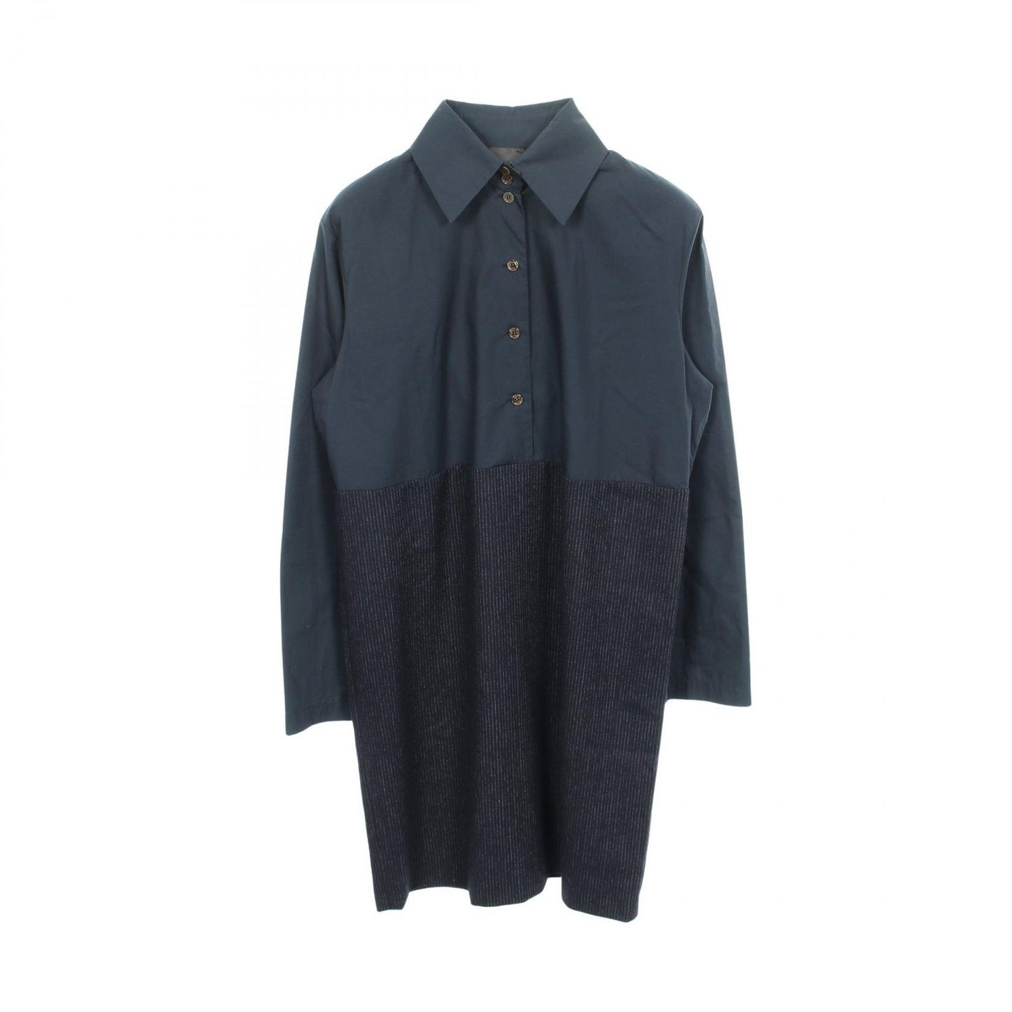 Fendi Dress Stripe Contrast Wool