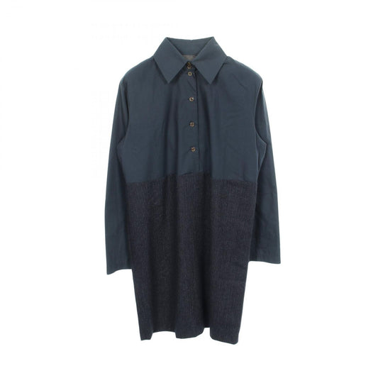 Fendi Dress Stripe Contrast Wool