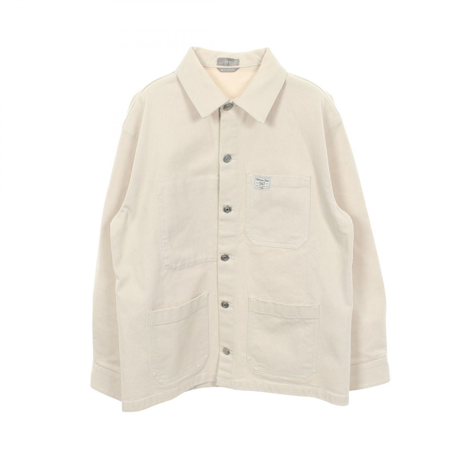 Dior Denim Jacket Back Logo Embroidery