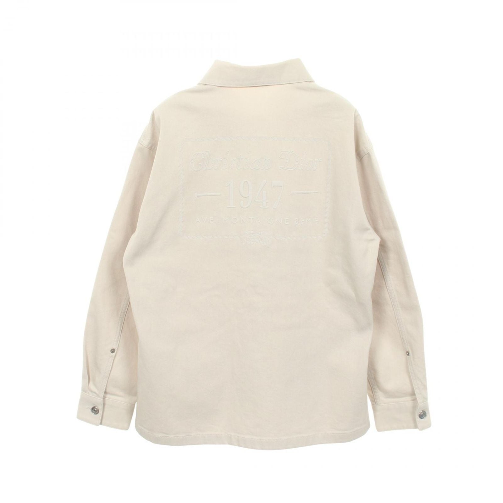 Dior Denim Jacket Back Logo Embroidery — view 2