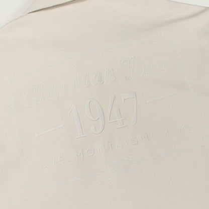 Dior Denim Jacket Back Logo Embroidery — view 9