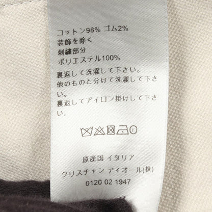 Dior Denim Jacket Back Logo Embroidery — view 4