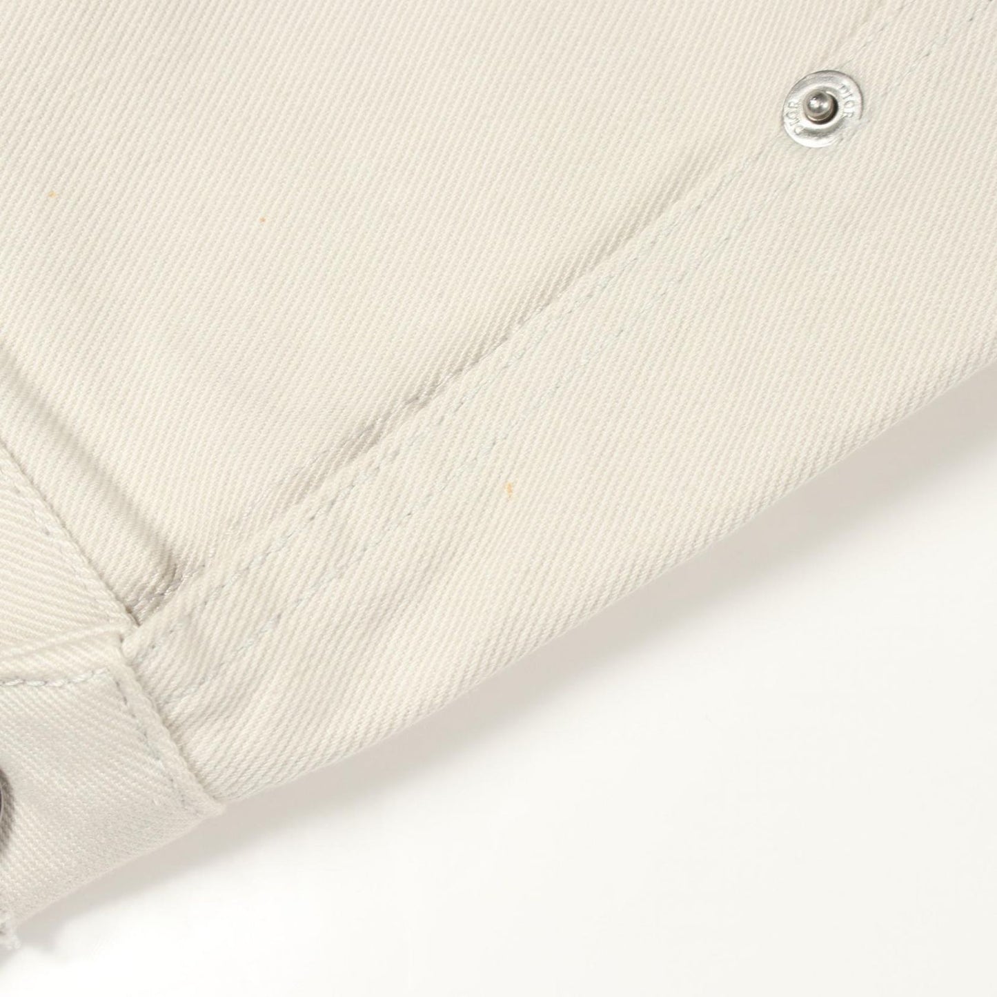 Dior Denim Jacket Back Logo Embroidery — view 7