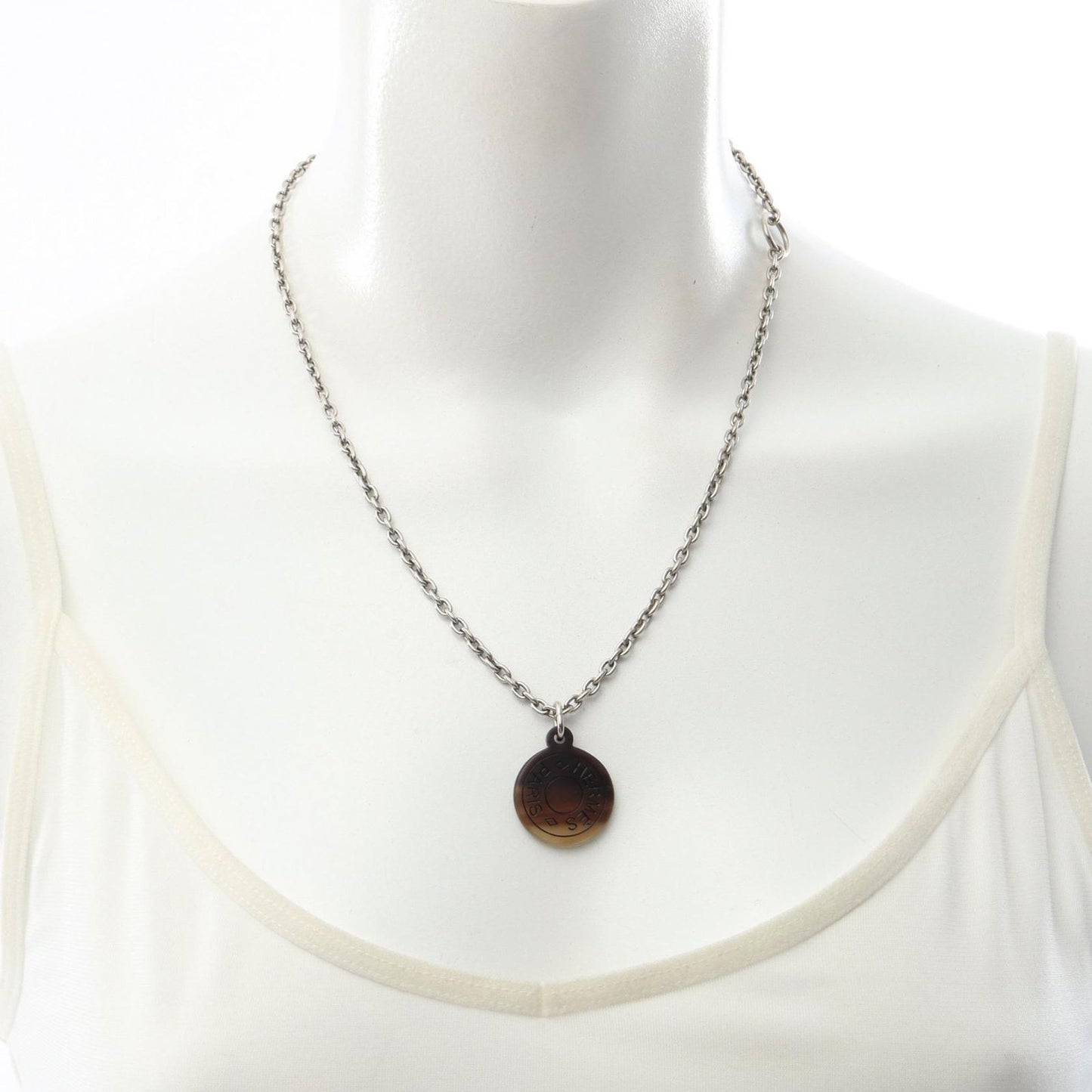 Hermes Necklace Cal Zel Stainless Steel — view 6