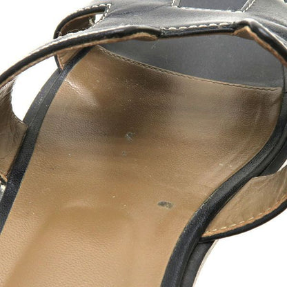 Hermes Sandals Black — view 4