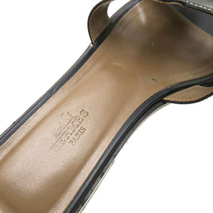 Hermes Sandals Black — view 8