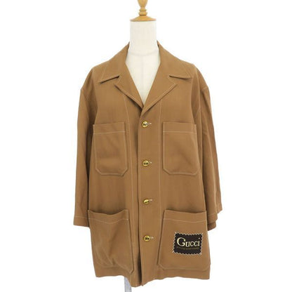 Gucci Shirt Jacket Brown