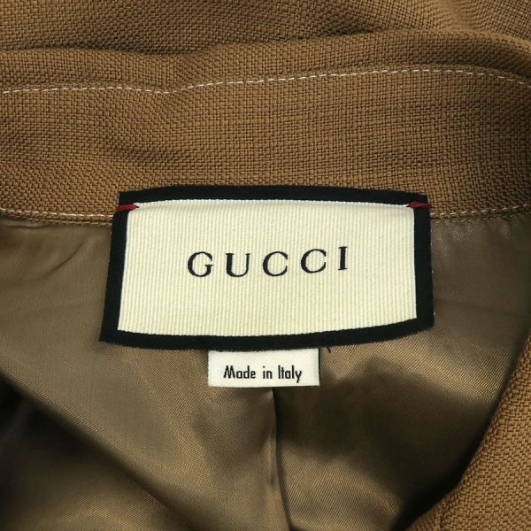Gucci Shirt Jacket Brown — view 9