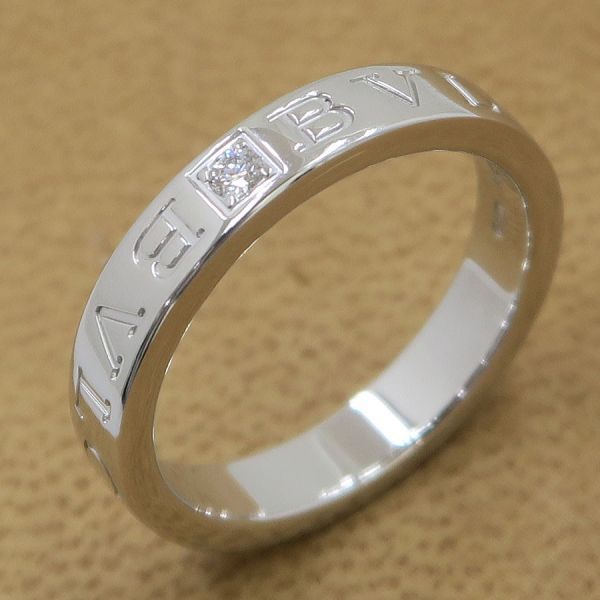 Bvlgari Double Logo Ring Diamond 16 Area — view 5