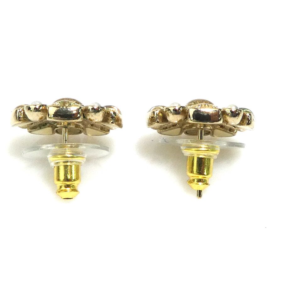 Chanel Earrings Gold — view 4