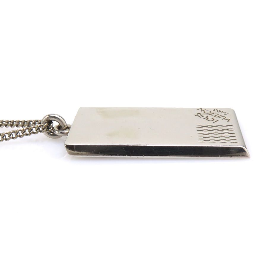 Louis Vuitton Necklace Collier Plaque Damier — view 2