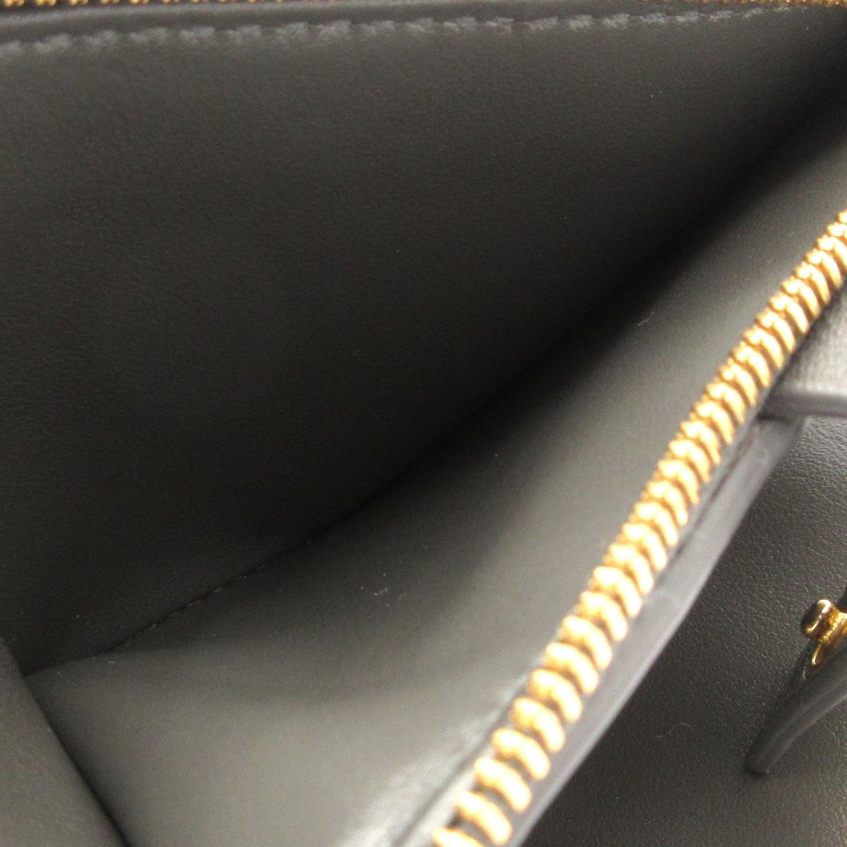 Bottega Veneta Bifold Wallet Maxi Intrecciato Dark Gray Leather — view 4