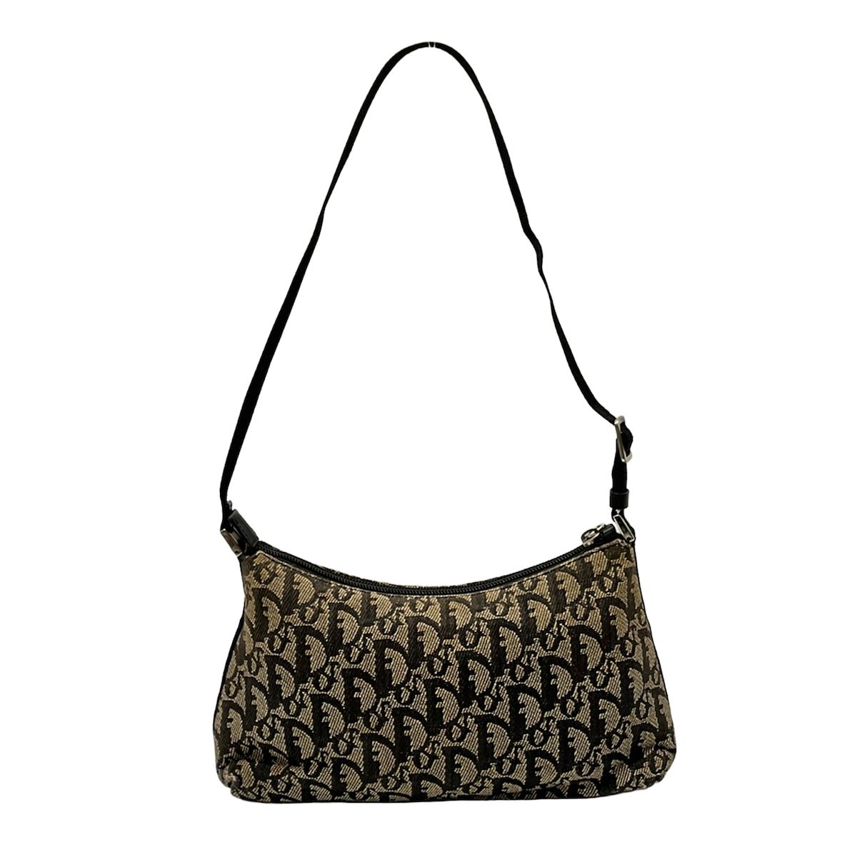 Dior Handbag Logo Glam Ivory Black — view 3