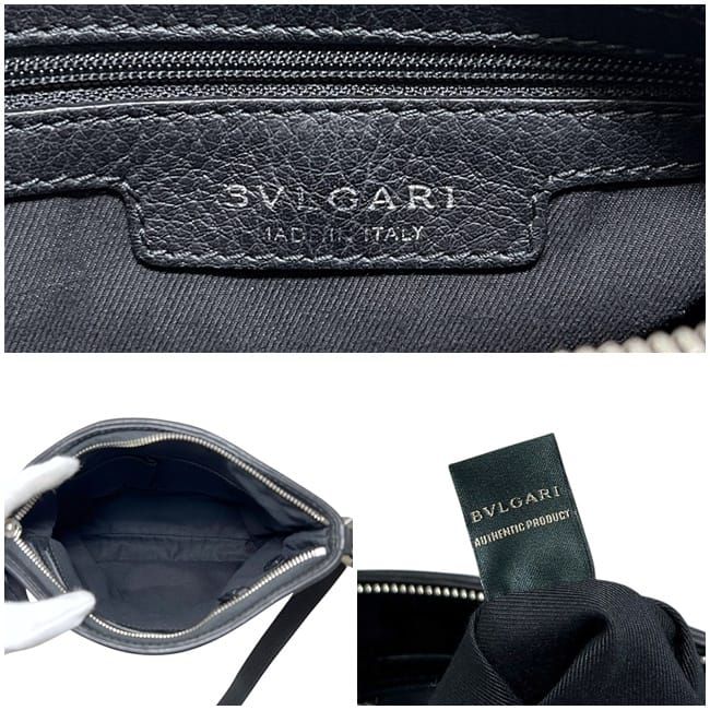 Bvlgari Bulgari Shoulder Bag Black — view 3