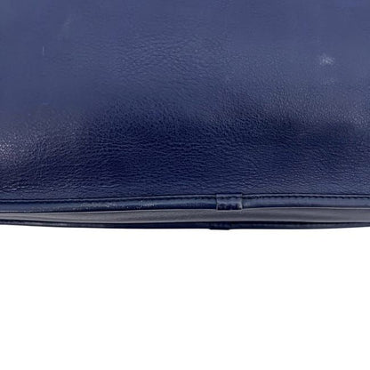Loewe Business Bag Navy Dark Blue Anagram Document Bag Leather — view 9