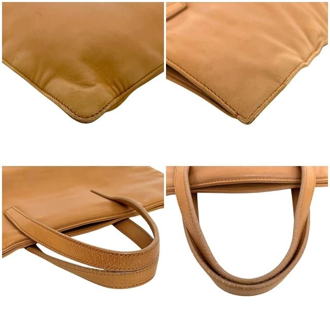 Loewe Tote Brown Square Nappa Leather — view 4