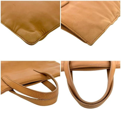 Loewe Tote Brown Square Nappa Leather — view 4