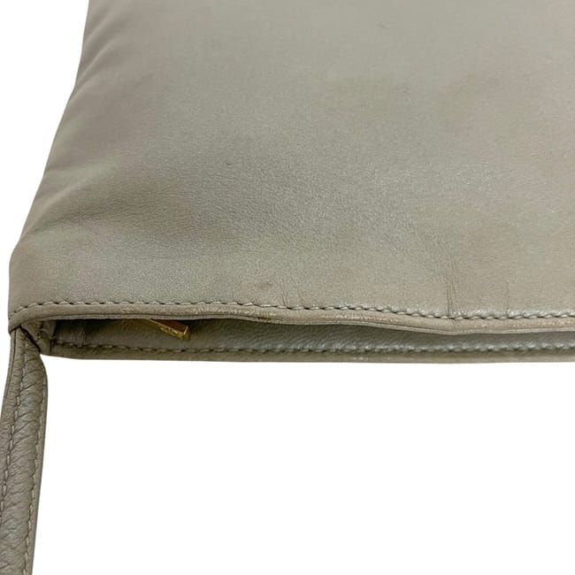 Loewe Mini Shoulder Bag Metallic Silver Anagram — view 6
