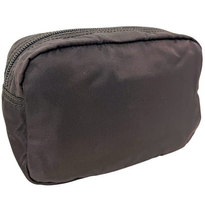 Prada Pouch Dark Brown Tessuto Case — view 9