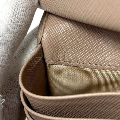 Prada Bifold Wallet Beige Cipria — view 4