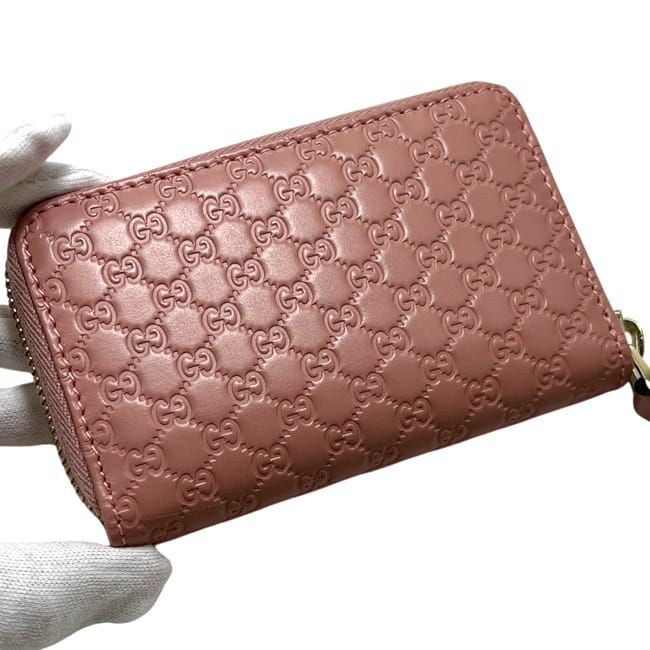 Gucci Coin Case Pink Microshima — view 9