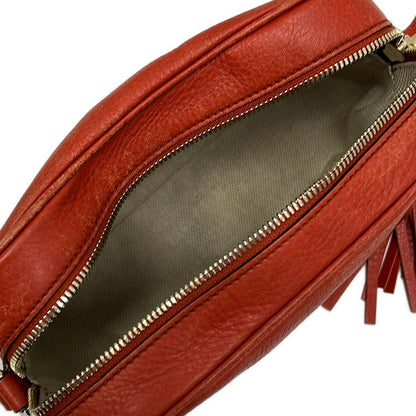 Gucci Shoulder Bag Soho Orange Tassel Leather — view 7