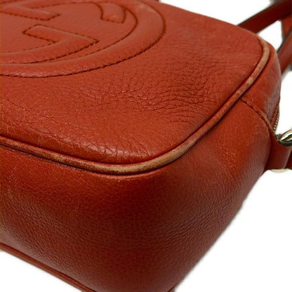 Gucci Shoulder Bag Soho Orange Tassel Leather — view 6