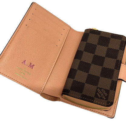 Louis Vuitton Bifold Wallet Damier Portefeuille Juliette Cles Mu Initial — view 3