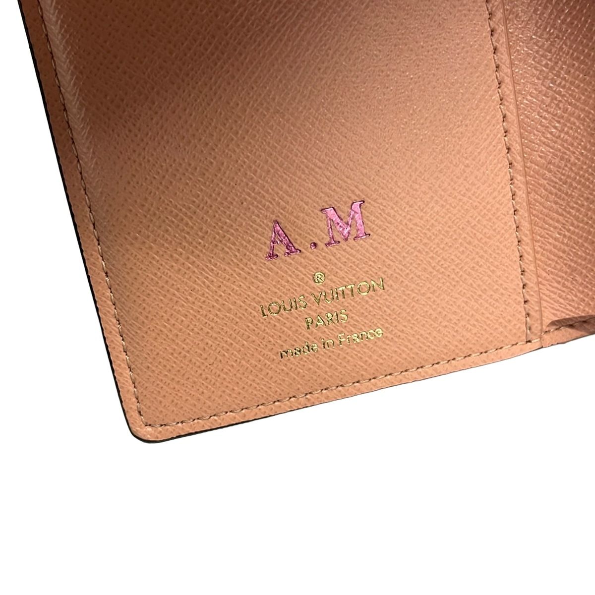 Louis Vuitton Bifold Wallet Damier Portefeuille Juliette Cles Mu Initial — view 5