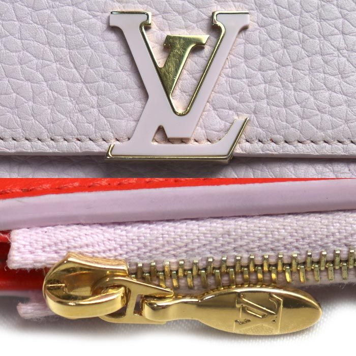 Louis Vuitton Portefeuille Capucines XS Trifold Wallet Pink — view 8