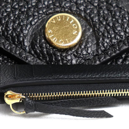 Louis Vuitton Portefeuille Victorine Trifold Wallet Monogram Empreinte Black — view 6