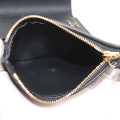 Louis Vuitton Portefeuille Victorine Trifold Wallet Monogram Empreinte Black — view 5