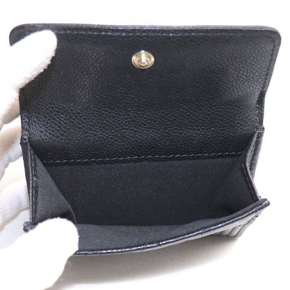 Chanel Quilted Trifold Wallet Black — view 5