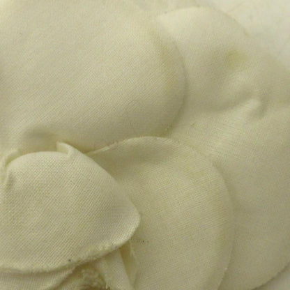 Chanel Camellia Flower Corsage Brooch White — view 6